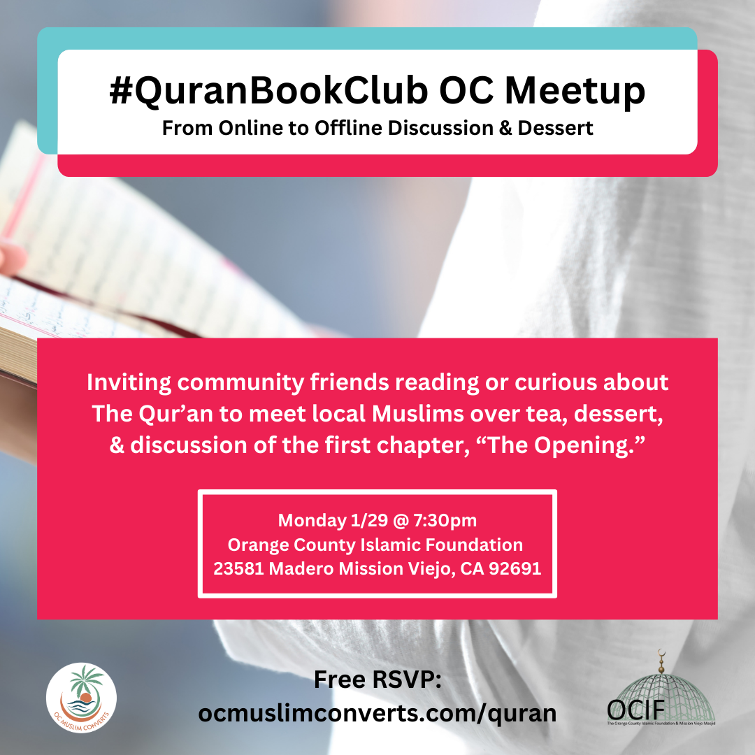 Reading the Quran Orange County Muslims
