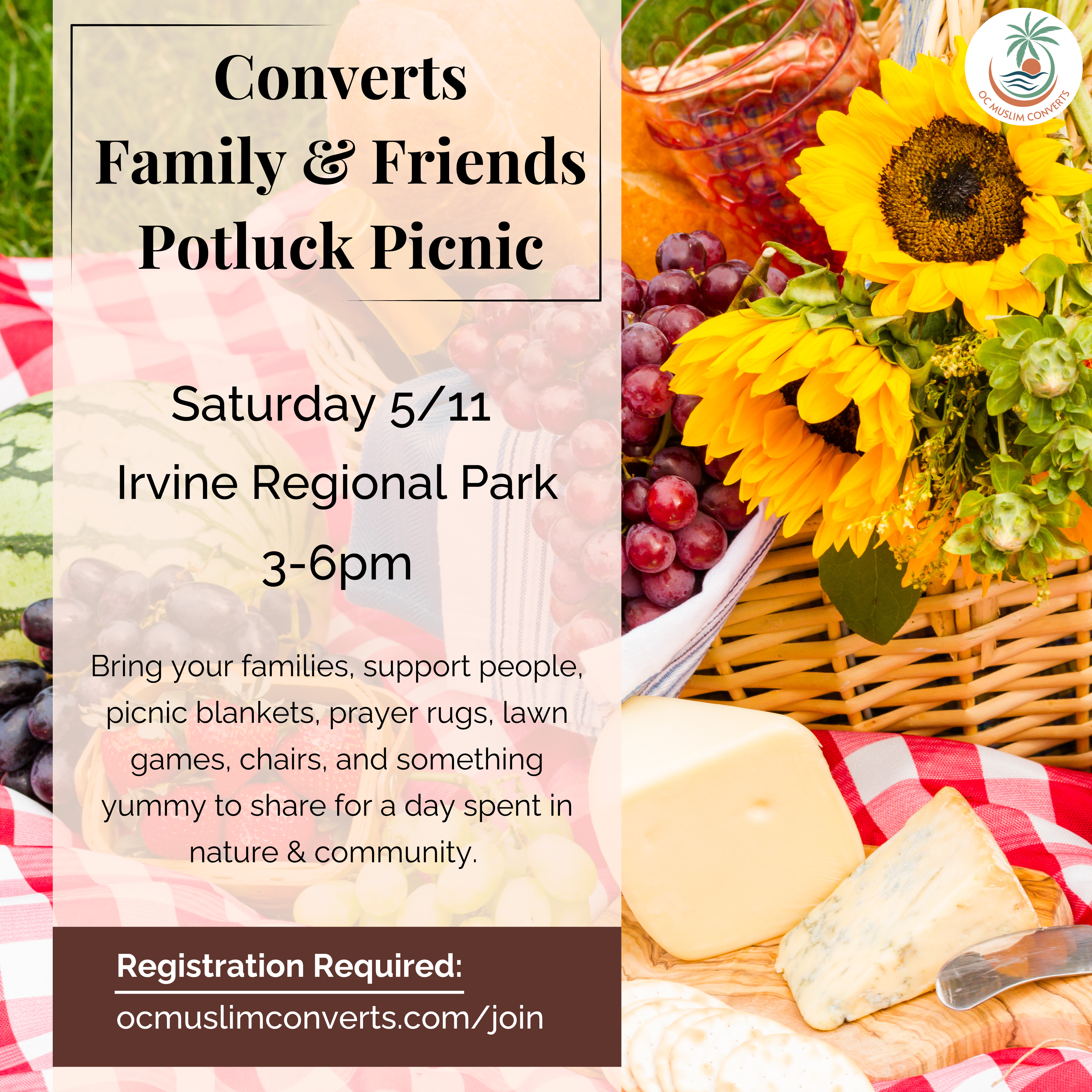 Converts Family & Friends Potluck Picnic